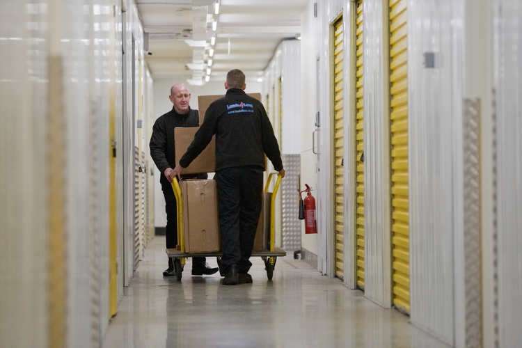 storage in Nowich at The Big yellow with Loas4less removals