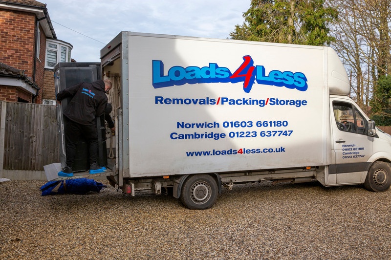 man and a van professional removals in Norwich